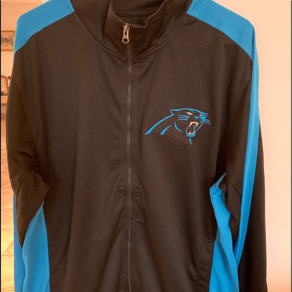 Carolina Panthers Large NFL track jacket NWT - Picture 1 of 8